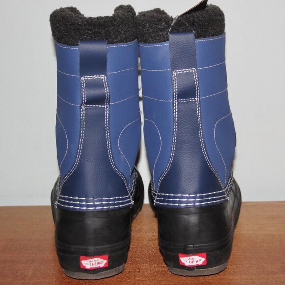 Vans Standard Snow MTE Cold Weather Winter Boots Mens 9 Navy Blue Black main image 6
